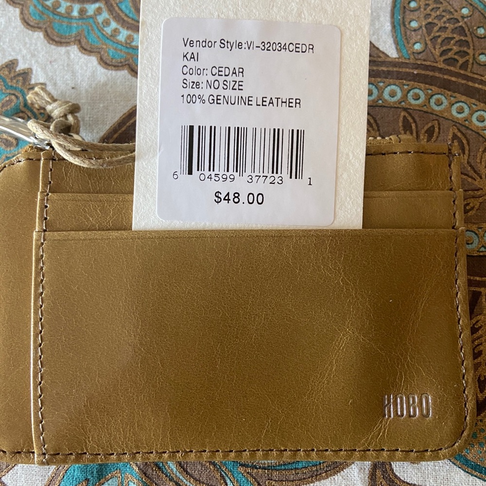 HOBO Kia Leather Card Case - Picture 4 of 6